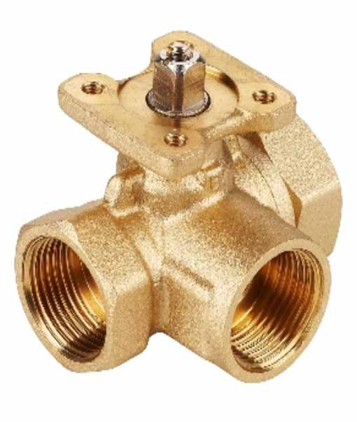 Шаровой регулирующий клапан DACV-350-40 DN 50 Kvs 40
