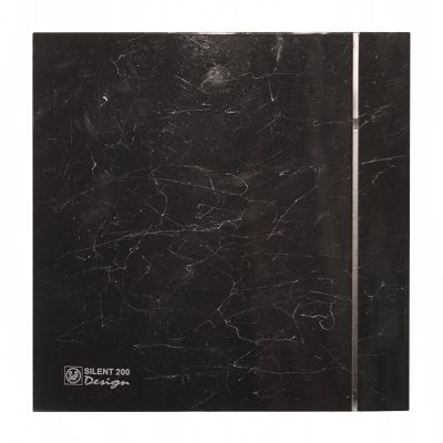 Накладной вентилятор Soler Palau SILENT-200 CZ MARBLE BLACK DESIGN 4C