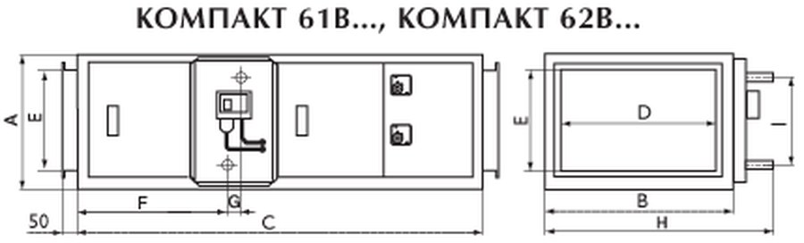 Приточная установка Компакт 61В4