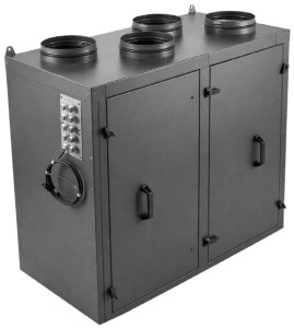 Приточно-вытяжная установка с роторным рекуператором RWN-RR-2000(30m)-ЕС-W-Compact(N)