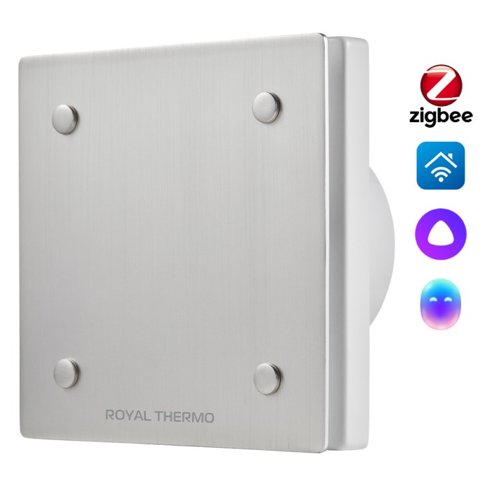 Вентилятор вытяжной Royal Thermo Calipso RAFC 120 Chrome