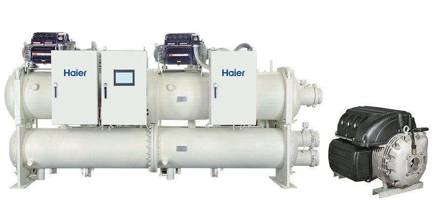 Чиллер с турбокомпрессором Haier CCWP1580MTN0000E1 с водяным охлаждением Чиллер с турбокомпрессором Haier CCWP1580MTN0000E1 с водяным охлаждением