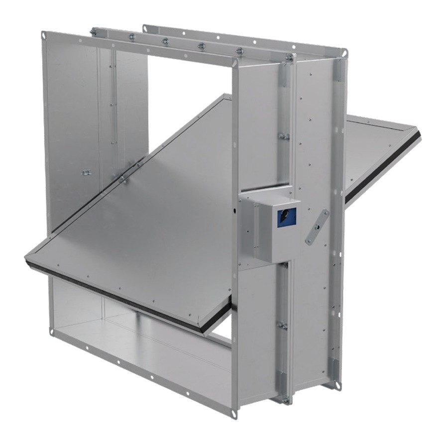 Клапан противопожарный ОЗ-180 1100×250 Клапан противопожарный ОЗ-180 1100×250